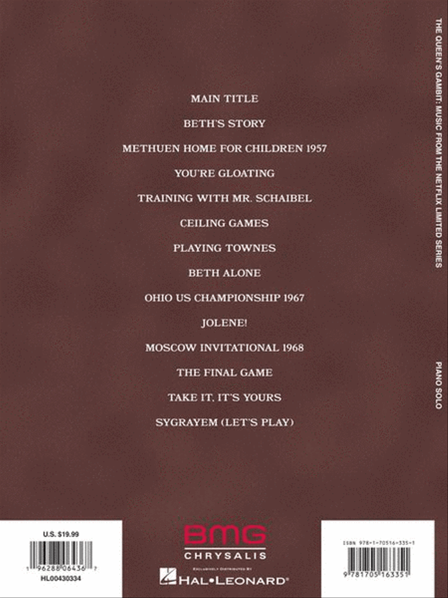 The Queen's Gambit The Queen's Gambit Piano Solo scores gallery preview page 6