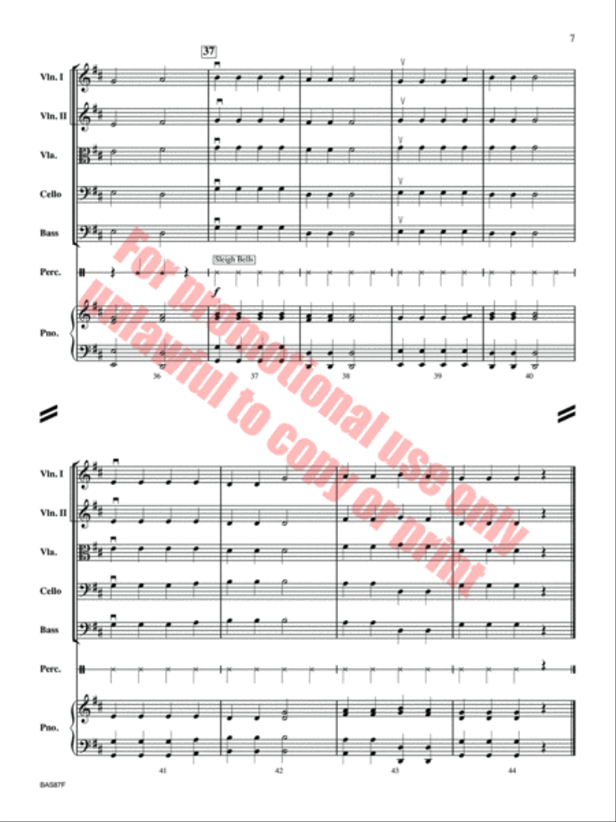 A Holiday Remix Orchestra scores gallery preview page 8