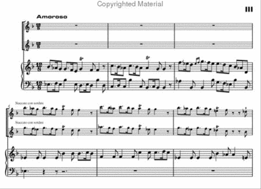 Concerto in B-flat major Concerto in B-flat major Orchestra scores gallery preview page 4