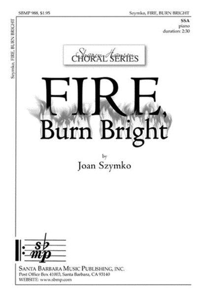 Fire, Burn Bright - SSA Octavo image number null