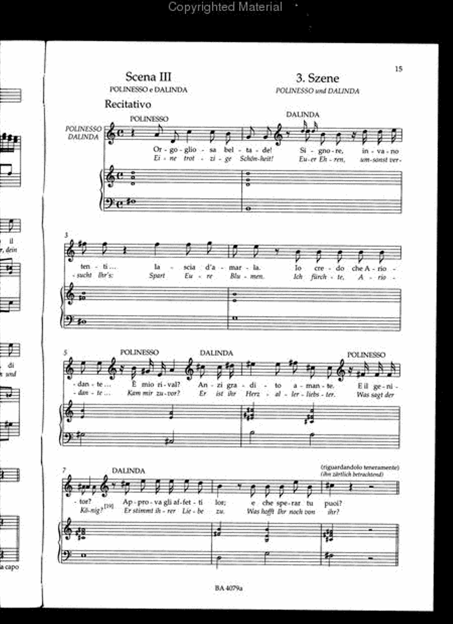 Ariodante HWV 33 Choir scores gallery preview page 5