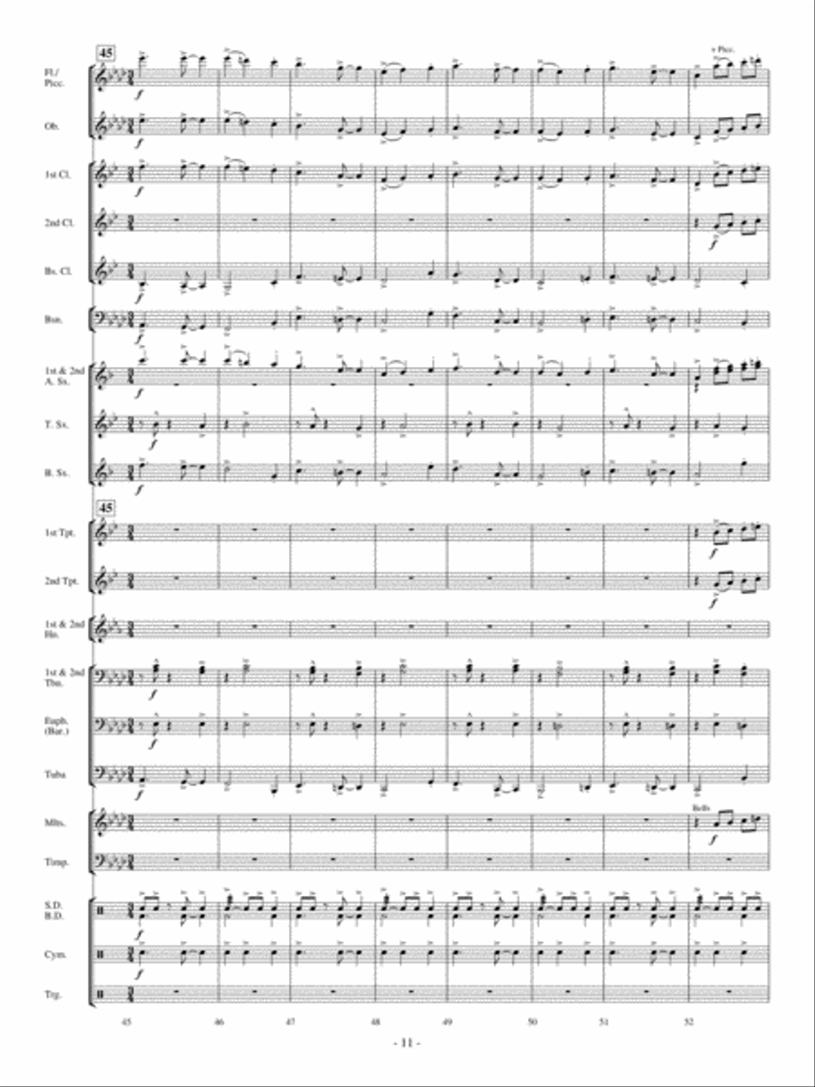 What Child Is This? Concert Band scores gallery preview page 10