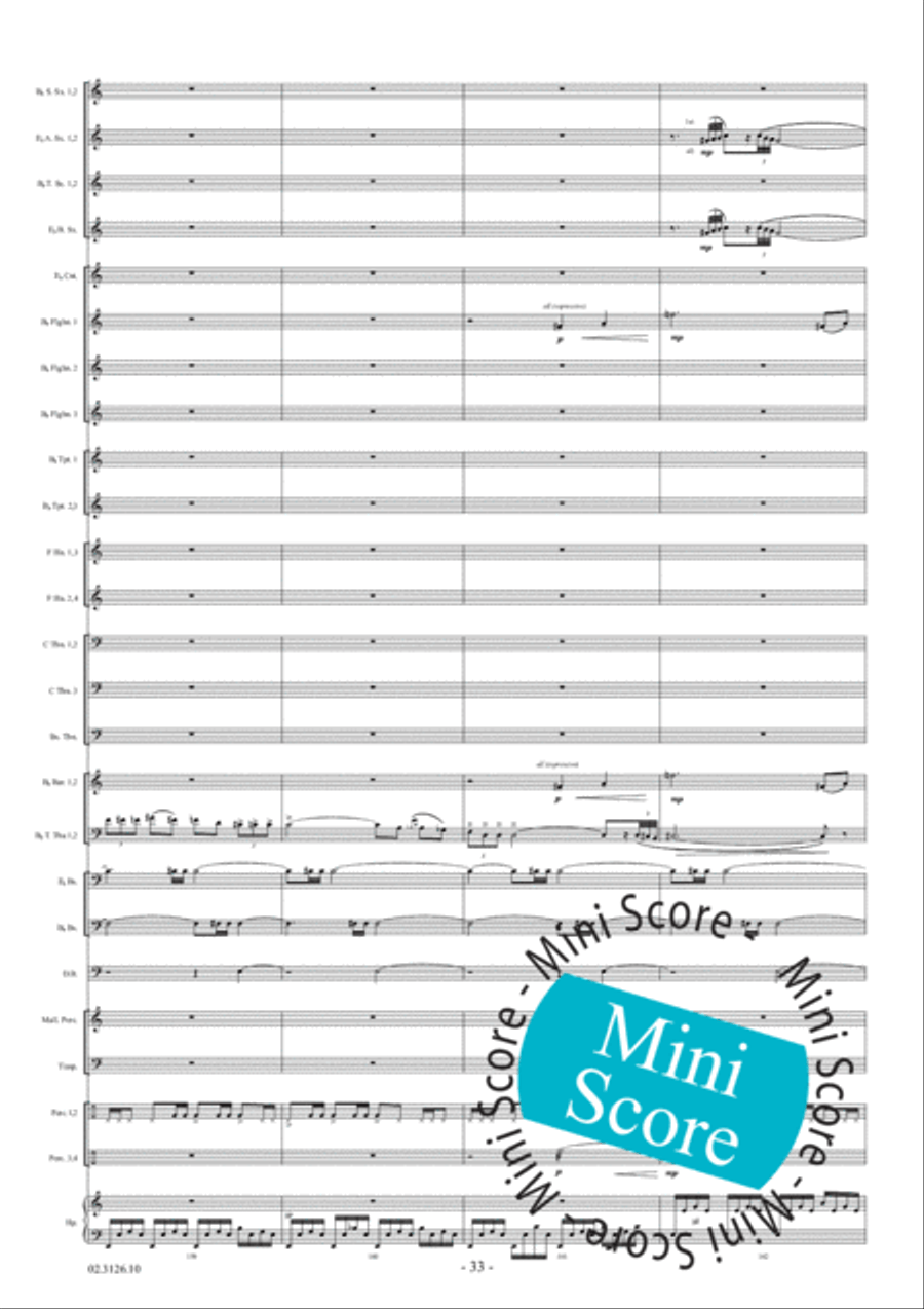 Migyur Fanfare Band scores gallery preview page 39