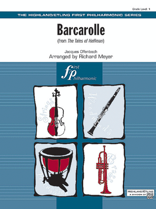 Book cover for Barcarolle (from The Tales of Hoffman)