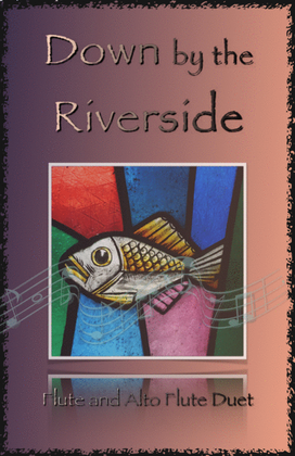 Down by the Riverside, Gospel Hymn for Flute and Alto Flute Duet