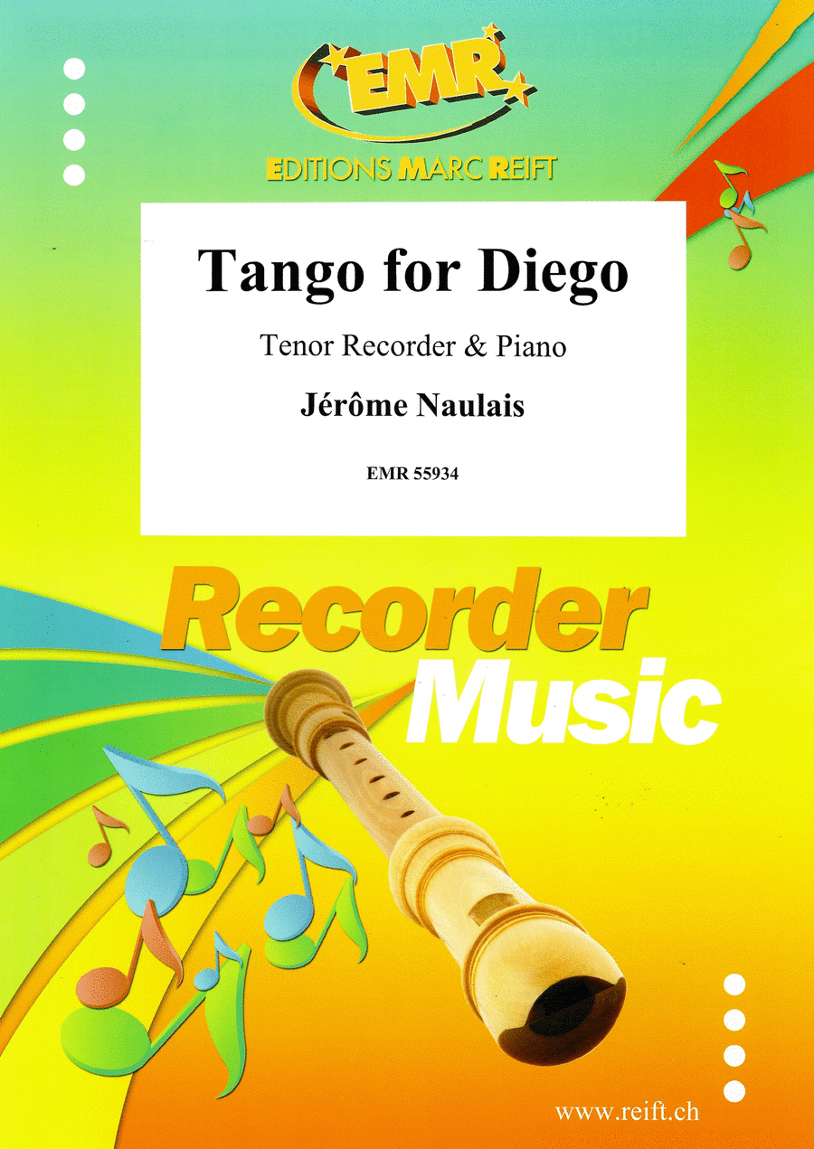 Tango for Diego Tenor Recorder scores gallery preview page 1