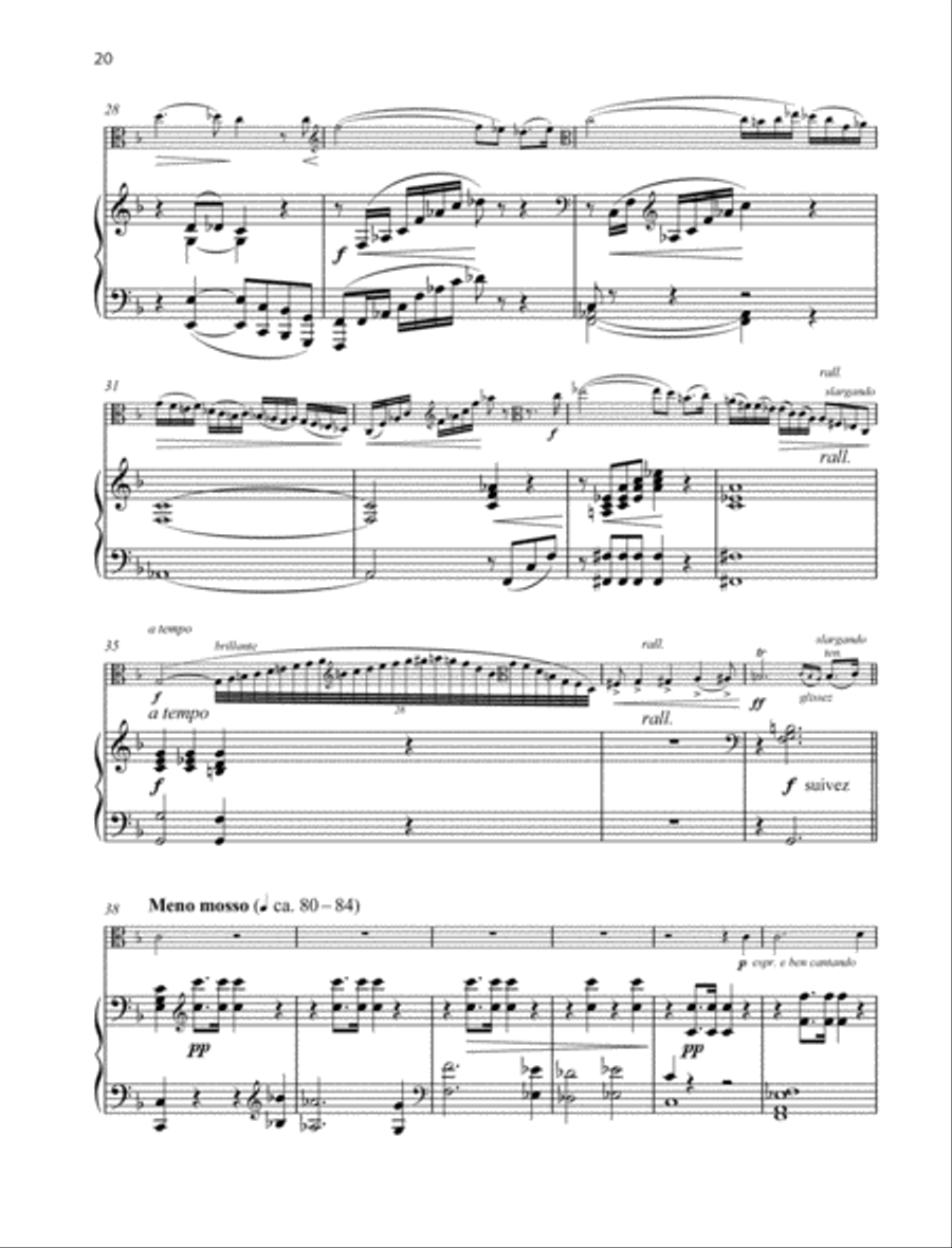 Concertino romantique Piano Accompaniment scores gallery preview page 3