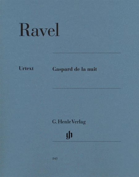 Ravel - Gaspard De La Nuit Urtext