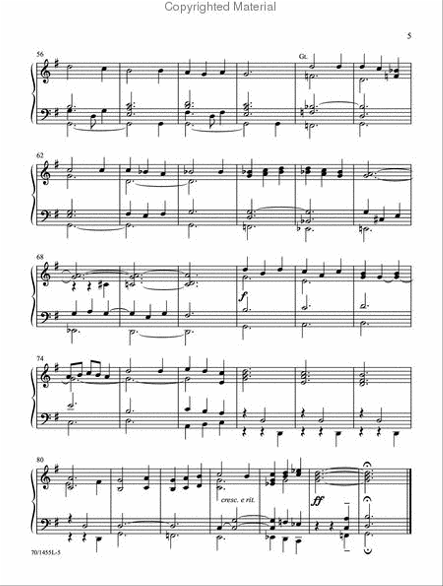 Simple Solutions for Sunday at the Organ Organ Solo scores gallery preview page 4