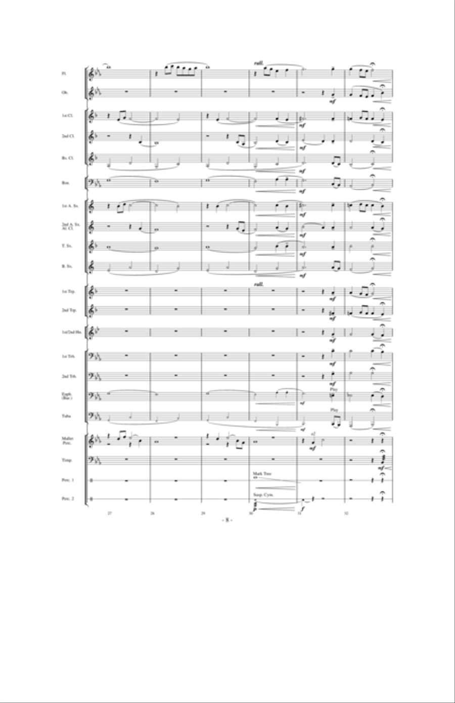 Clark County Celebration Clark County Celebration Concert Band scores gallery preview page 7