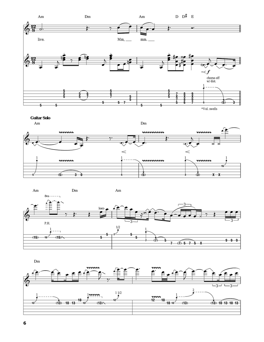 If Heartaches Were Nickels Acoustic Guitar scores gallery preview page 6