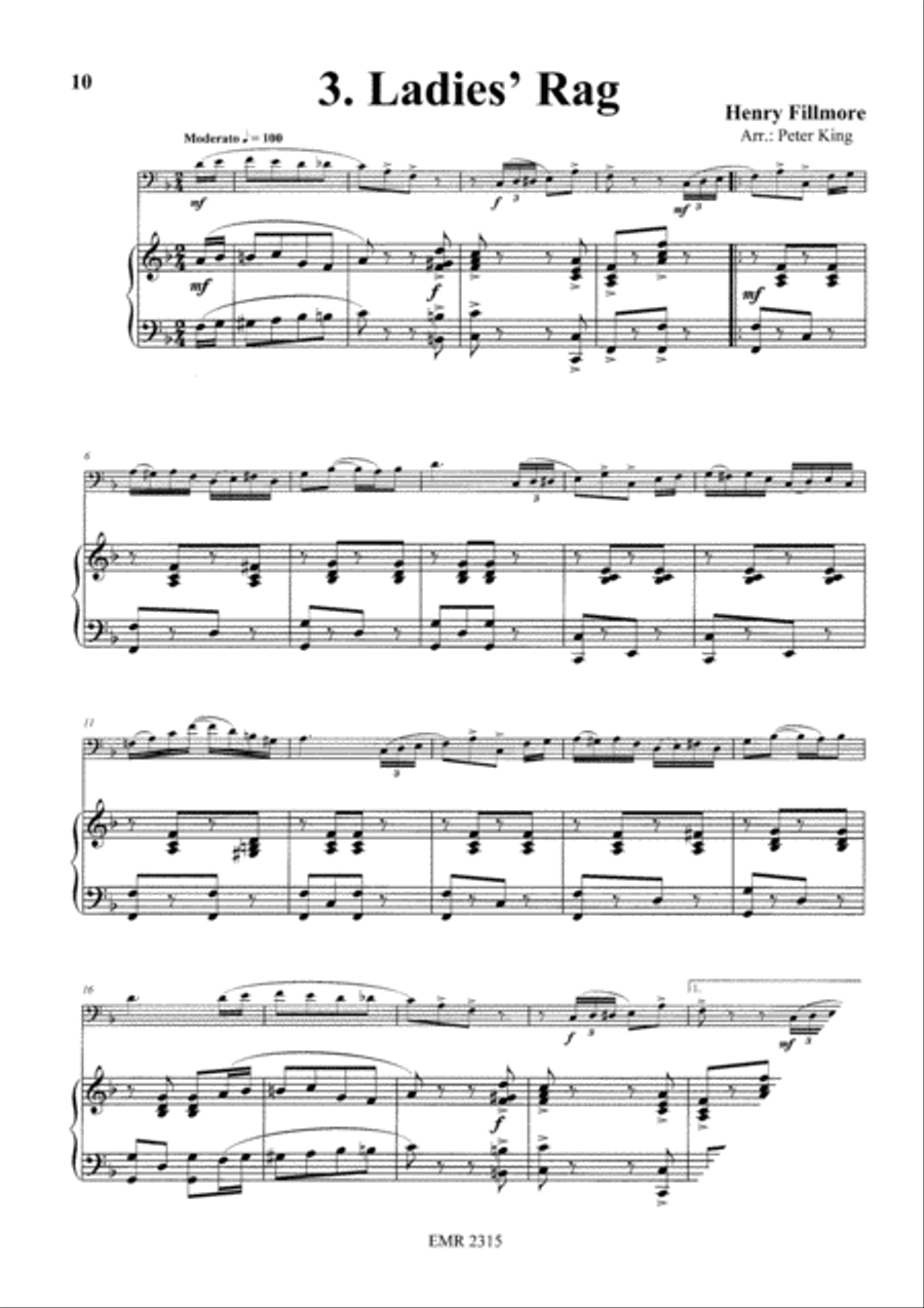 15 Rags Bassoon Solo scores gallery preview page 5