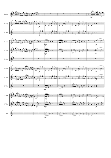 La Traviata (Medley) for Saxophone Ensemble image number null