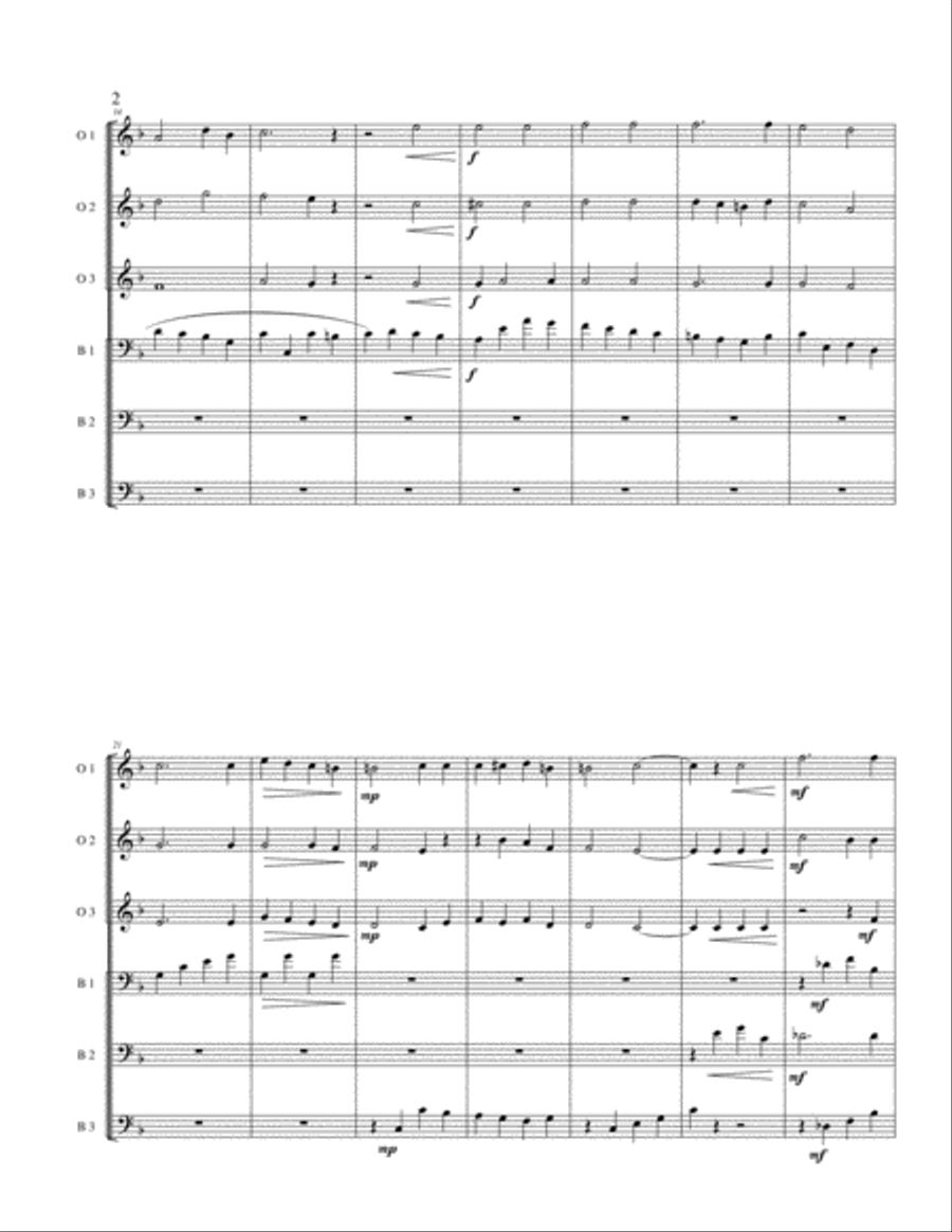 Prayer, Op. 48, No. 1 Prayer, Op. 48, No. 1 Small Ensemble scores gallery preview page 2