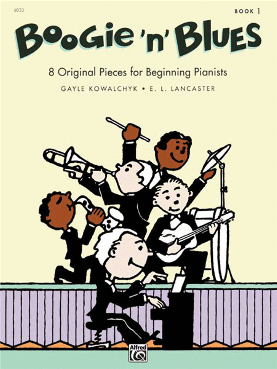 Boogie 'n' Blues, Book 1 Easy Piano scores gallery preview page 1