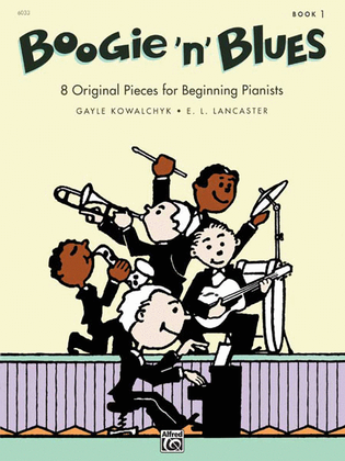 Book cover for Boogie 'n' Blues, Book 1