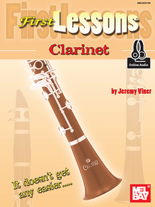 Book cover for First Lessons Clarinet