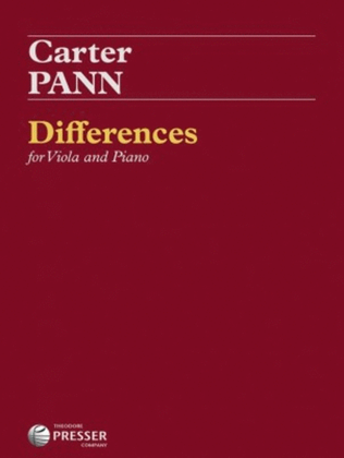 Book cover for Differences