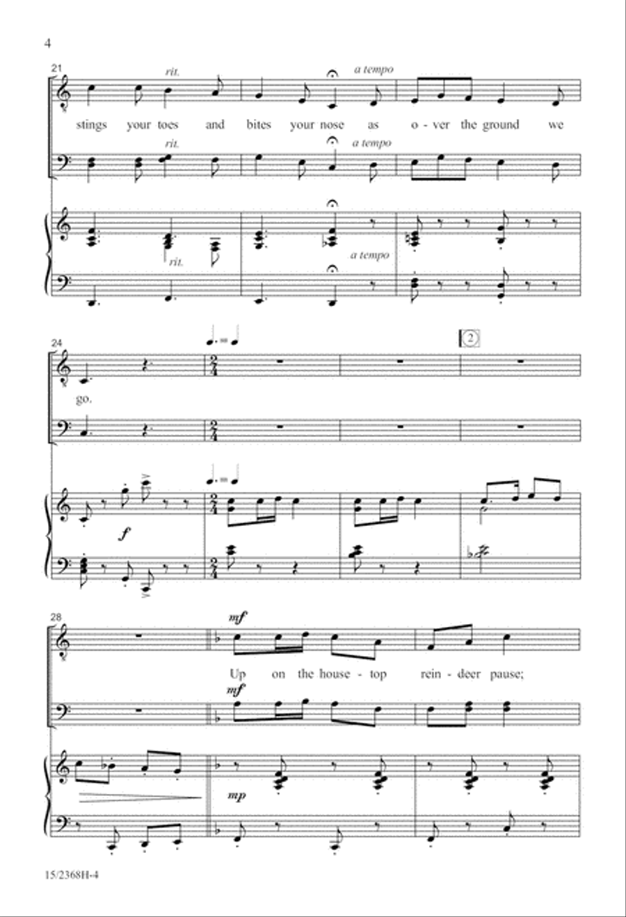 A Family Christmas Spectacular TTB scores gallery preview page 5