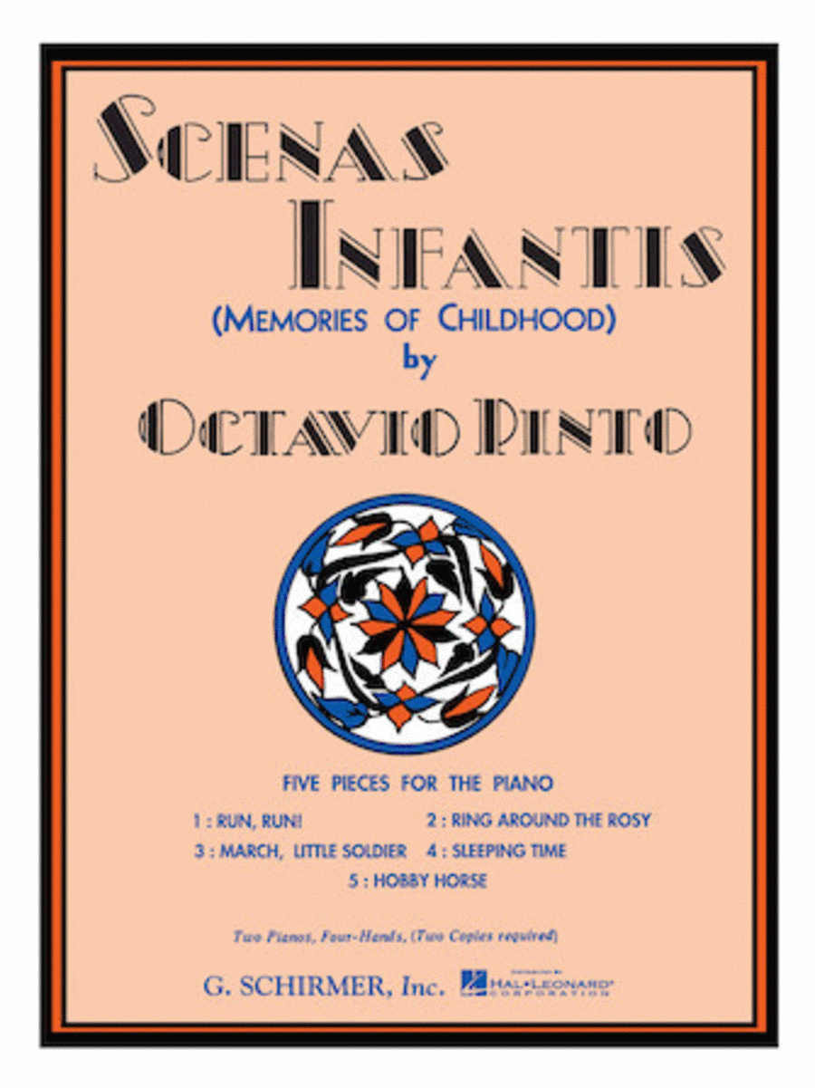 Scenas Infantis (Memories of Childhood) Piano Duet scores gallery preview page 1