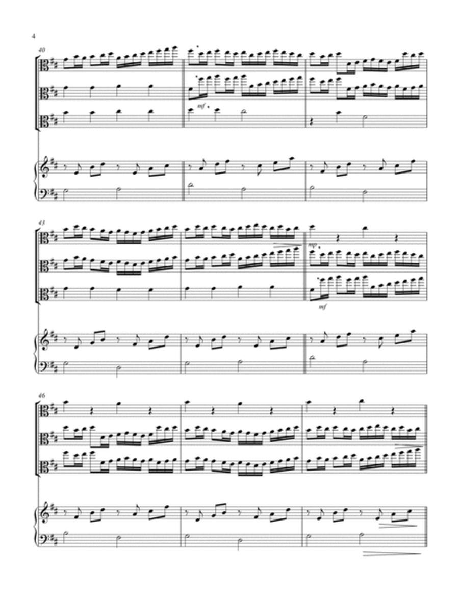 Canon in D (Pachelbel) (D) (Viola Trio, Keyboard)