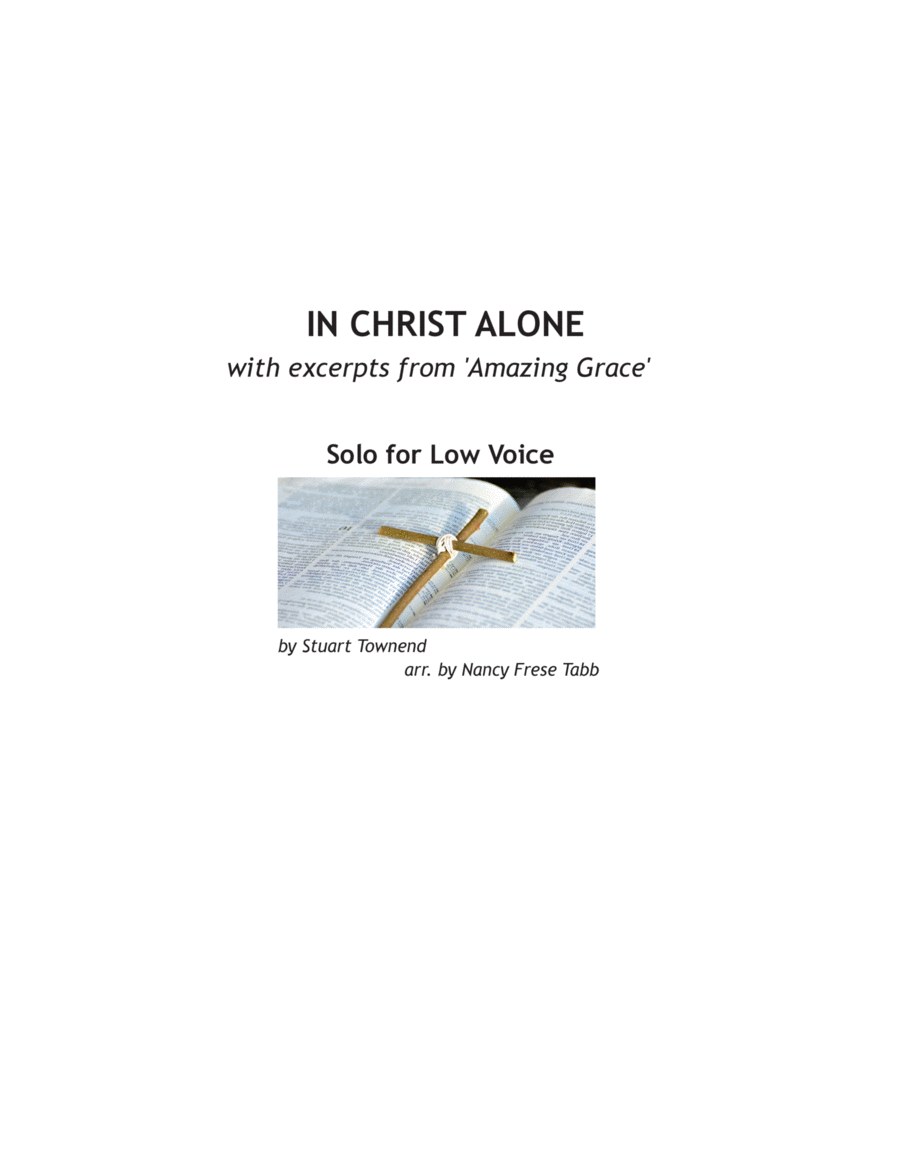 Book cover for In Christ Alone