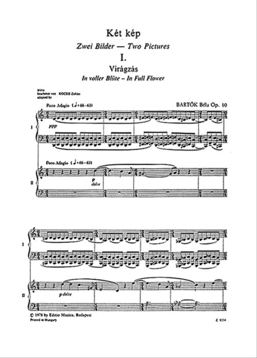 2 Pictures Op.10-2/4 Piano scores gallery preview page 2