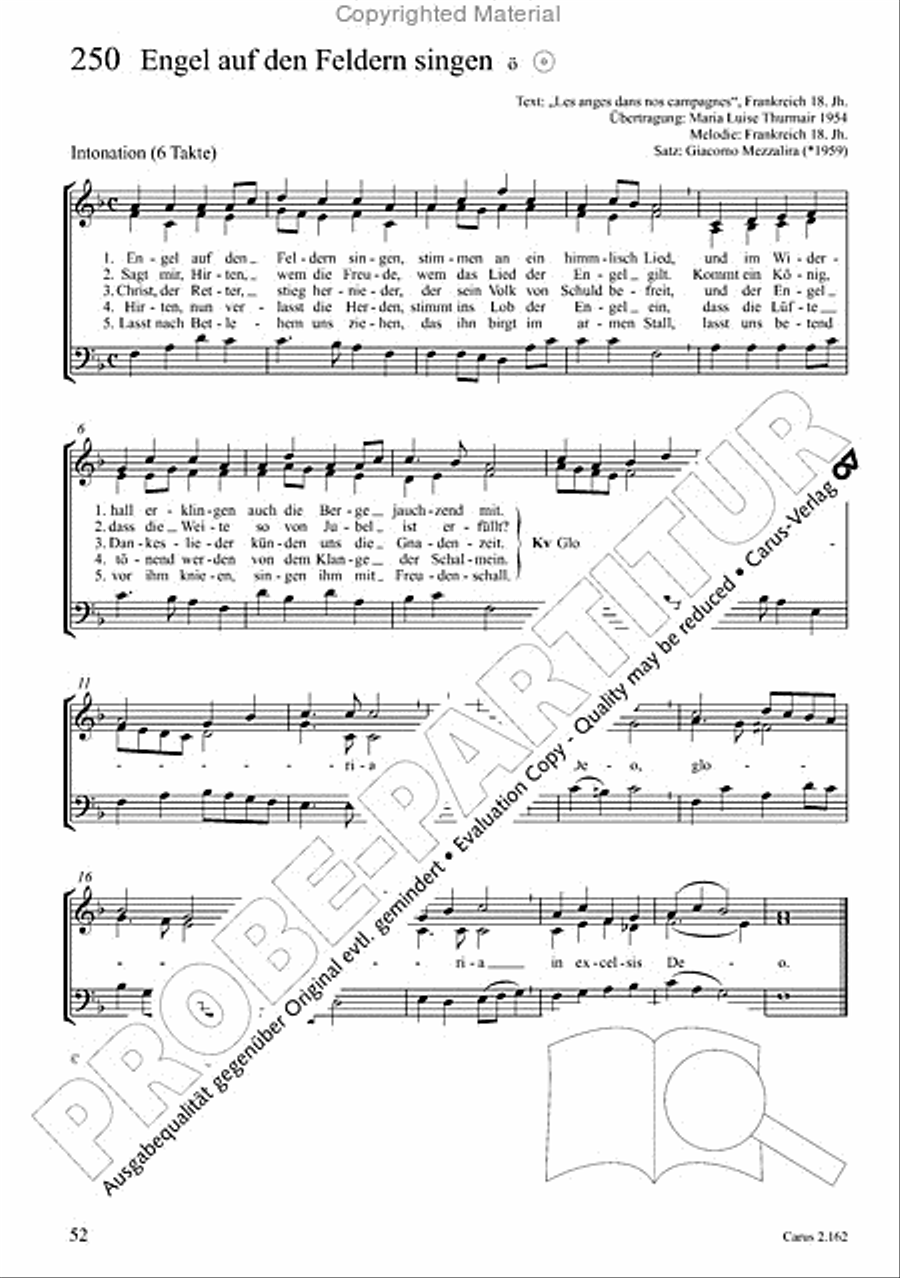 Chorbuch Gotteslob SAM 3-Part scores gallery preview page 53
