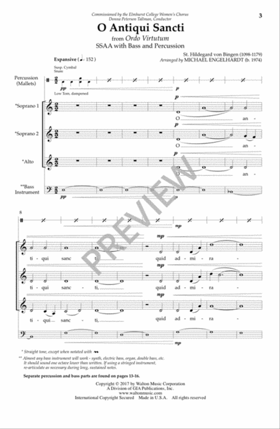 O Antiqui Sancti SSAA scores gallery preview page 4
