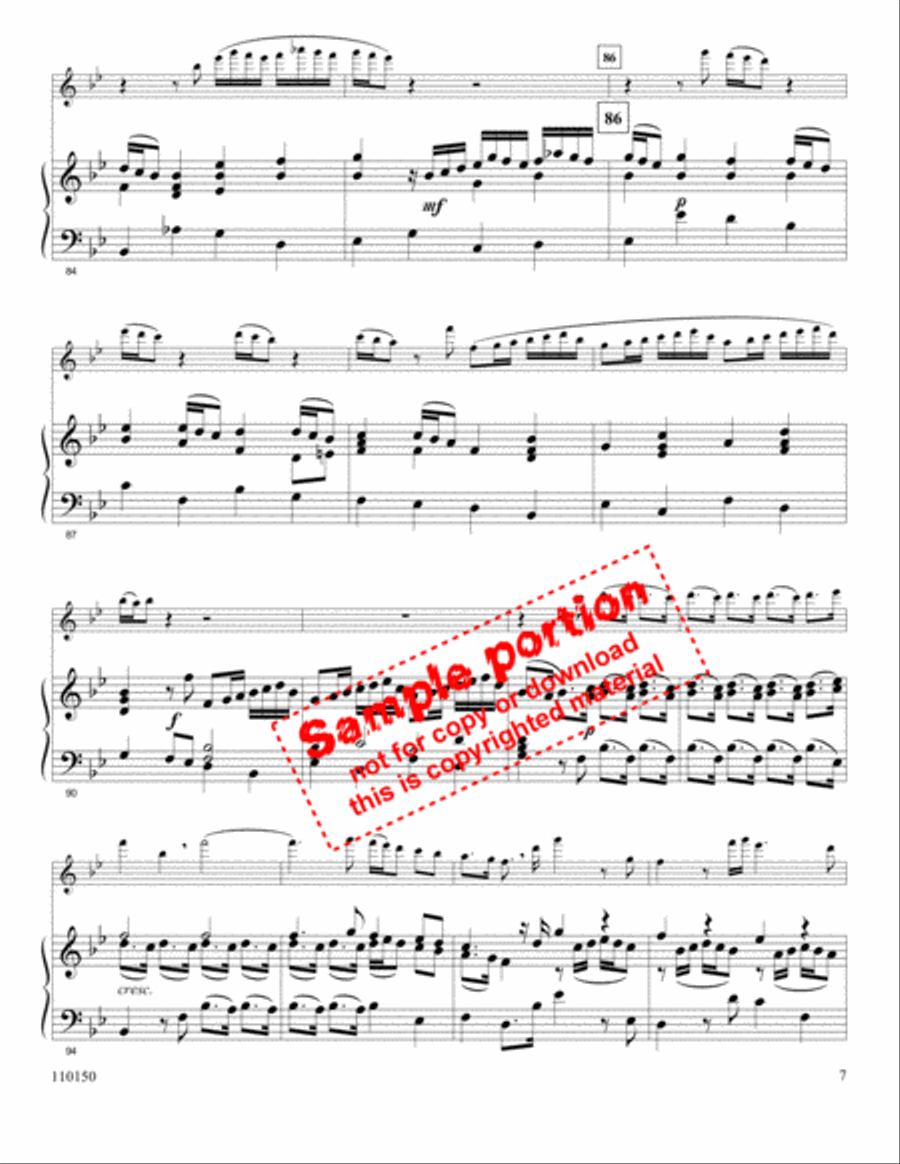 <br>Extrait de partition