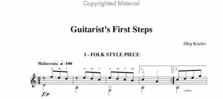 Guitarist's First Steps, vol. 1 image number null