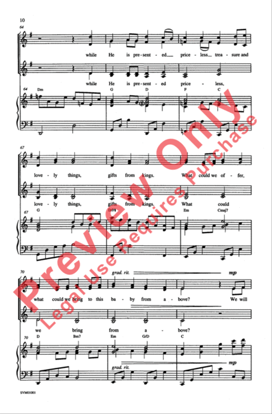 By Candlelight By Candlelight Women's Choir scores gallery preview page 9