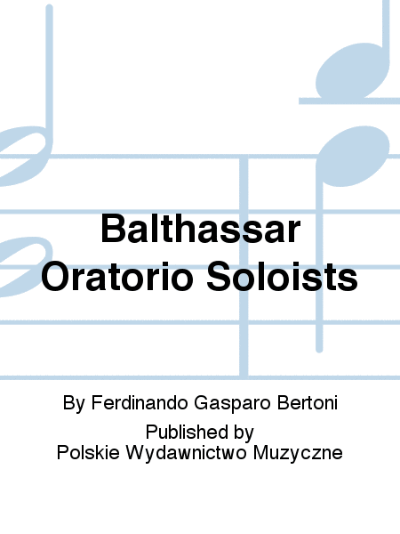 Balthassar Oratorio Soloists