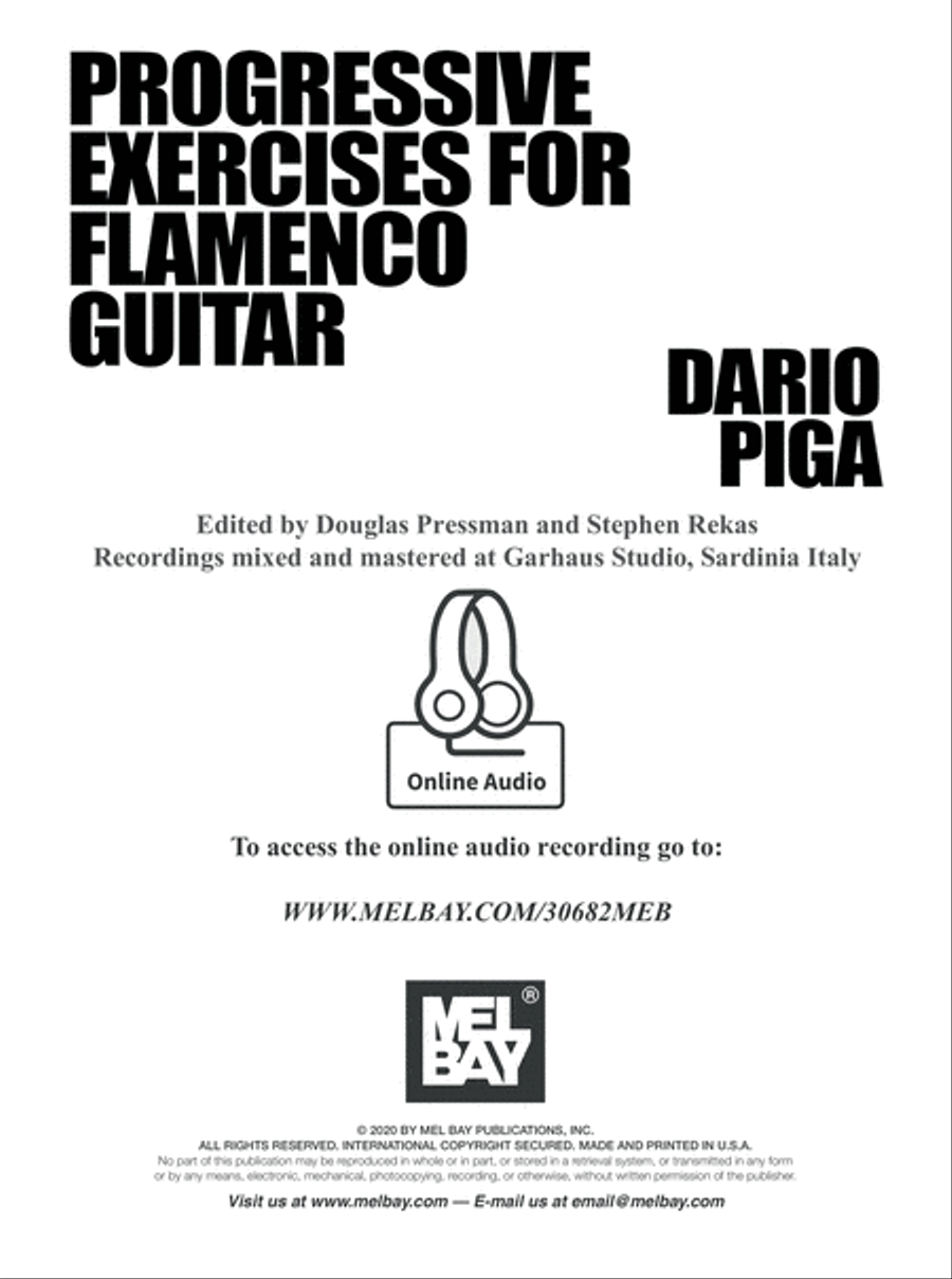 Progressive Exercises for Flamenco Guitar Lute scores gallery preview page 2