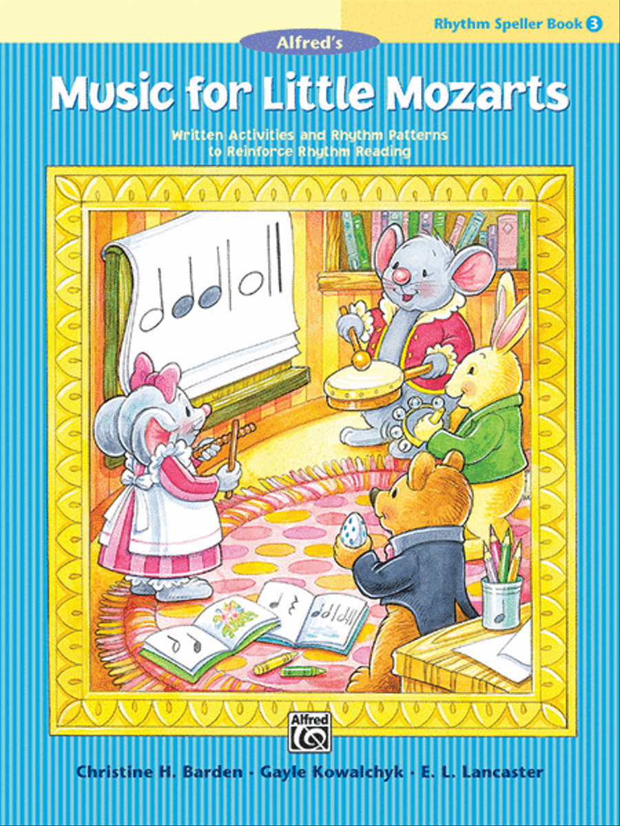 Music for Little Mozarts -- Rhythm Speller, Book 3 Piano Method scores gallery preview page 1