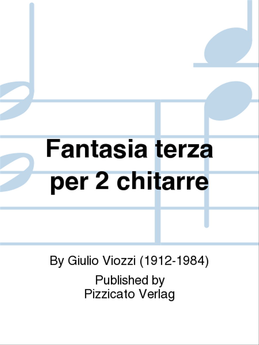 Fantasia terza per 2 chitarre School and Community scores gallery preview page 1