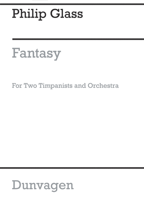 Book cover for Concerto Fantasy For Two Timpanists And Orchestra