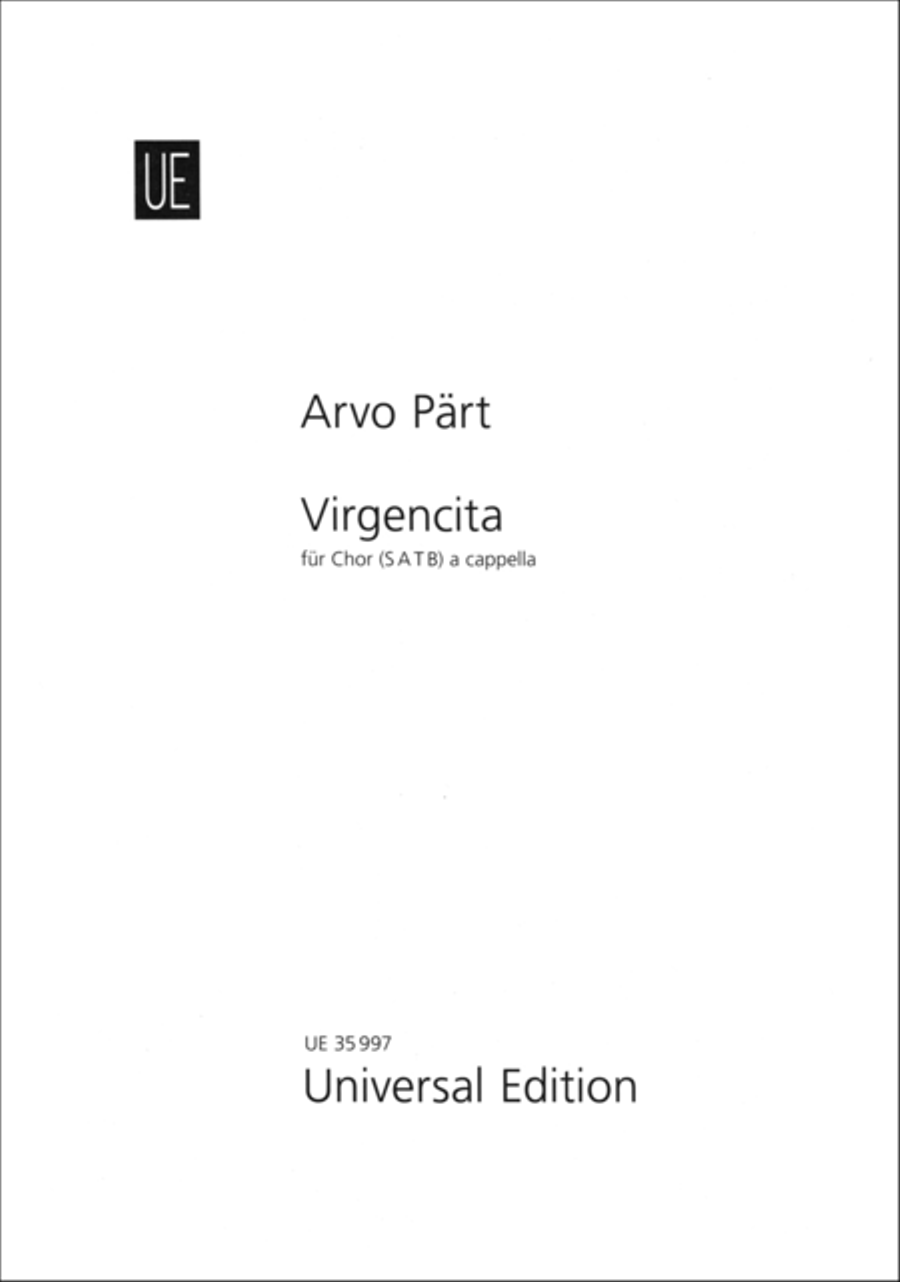 Virgencita 4-Part scores gallery preview page 1