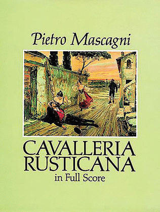 Book cover for Cavalleria Rusticana in Full Score