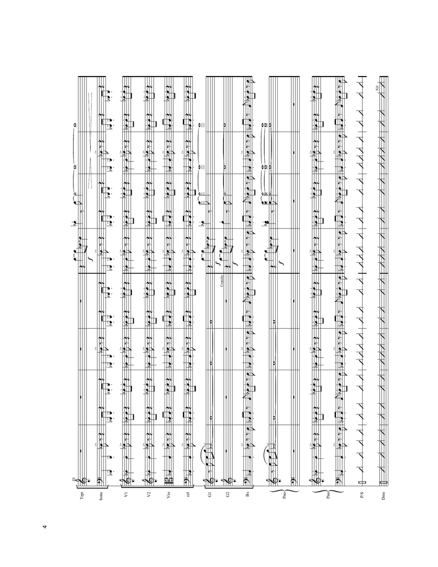 The Re-Taking of Pelham 123 3-Part scores gallery preview page 5