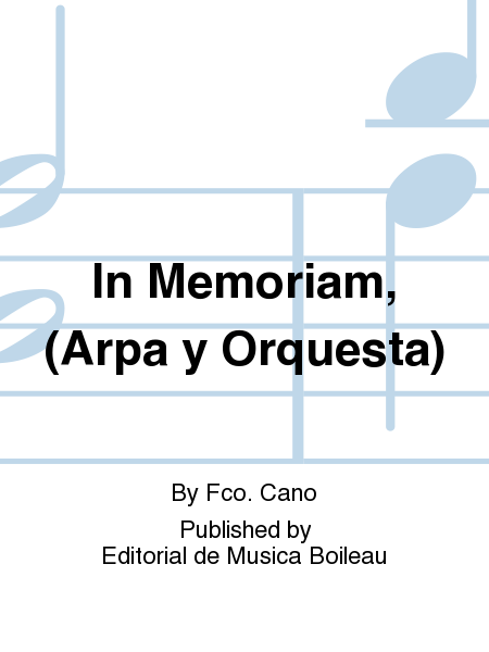 In Memoriam, (Arpa y Orquesta)