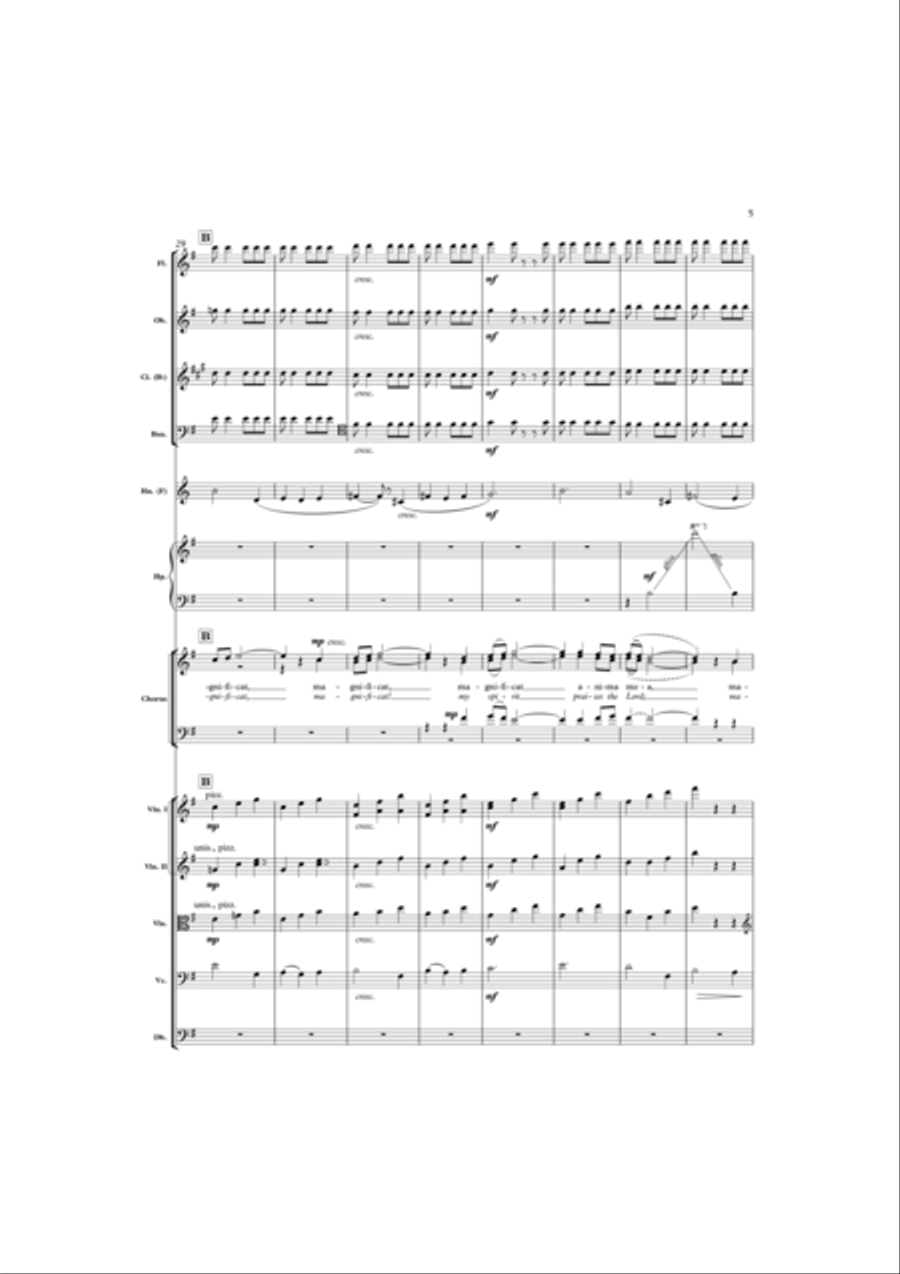 Magnificat 4-Part scores gallery preview page 6