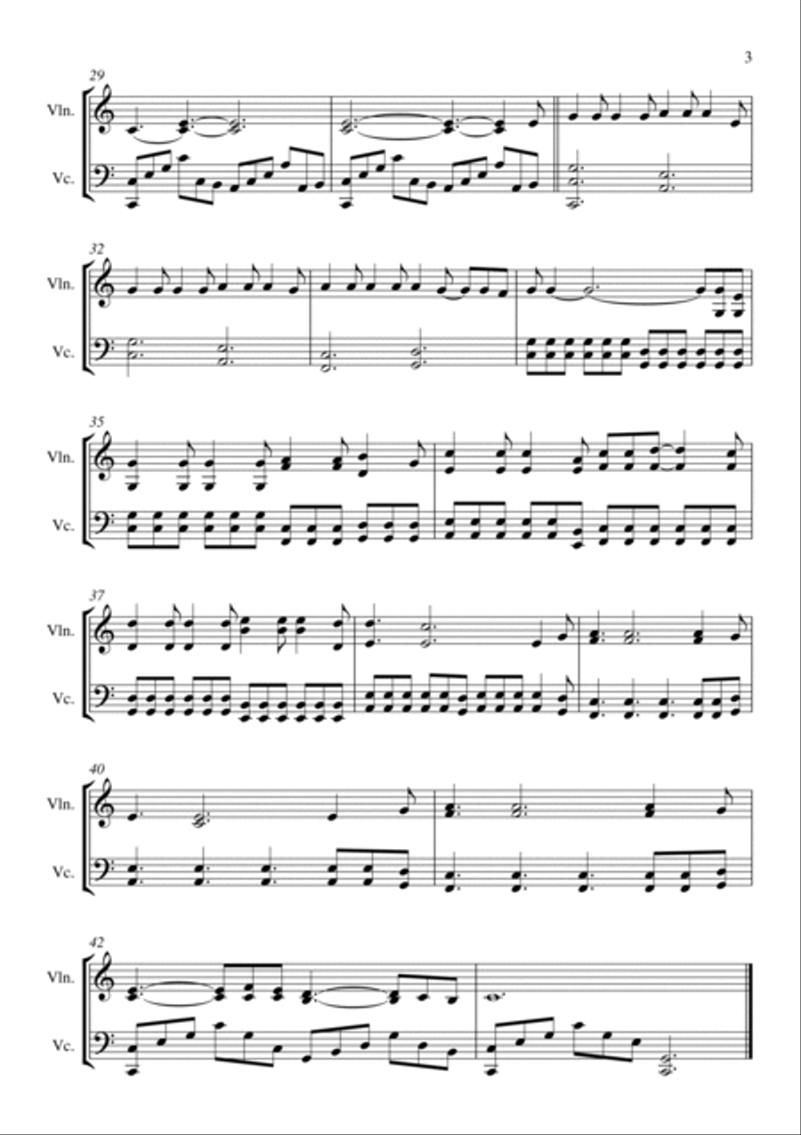 Hallelujah Score and Parts scores gallery preview page 4