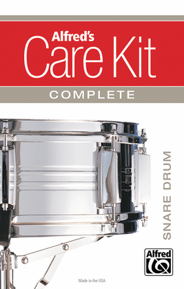 Book cover for Alfred's Care Kit Complete: Snare Drum