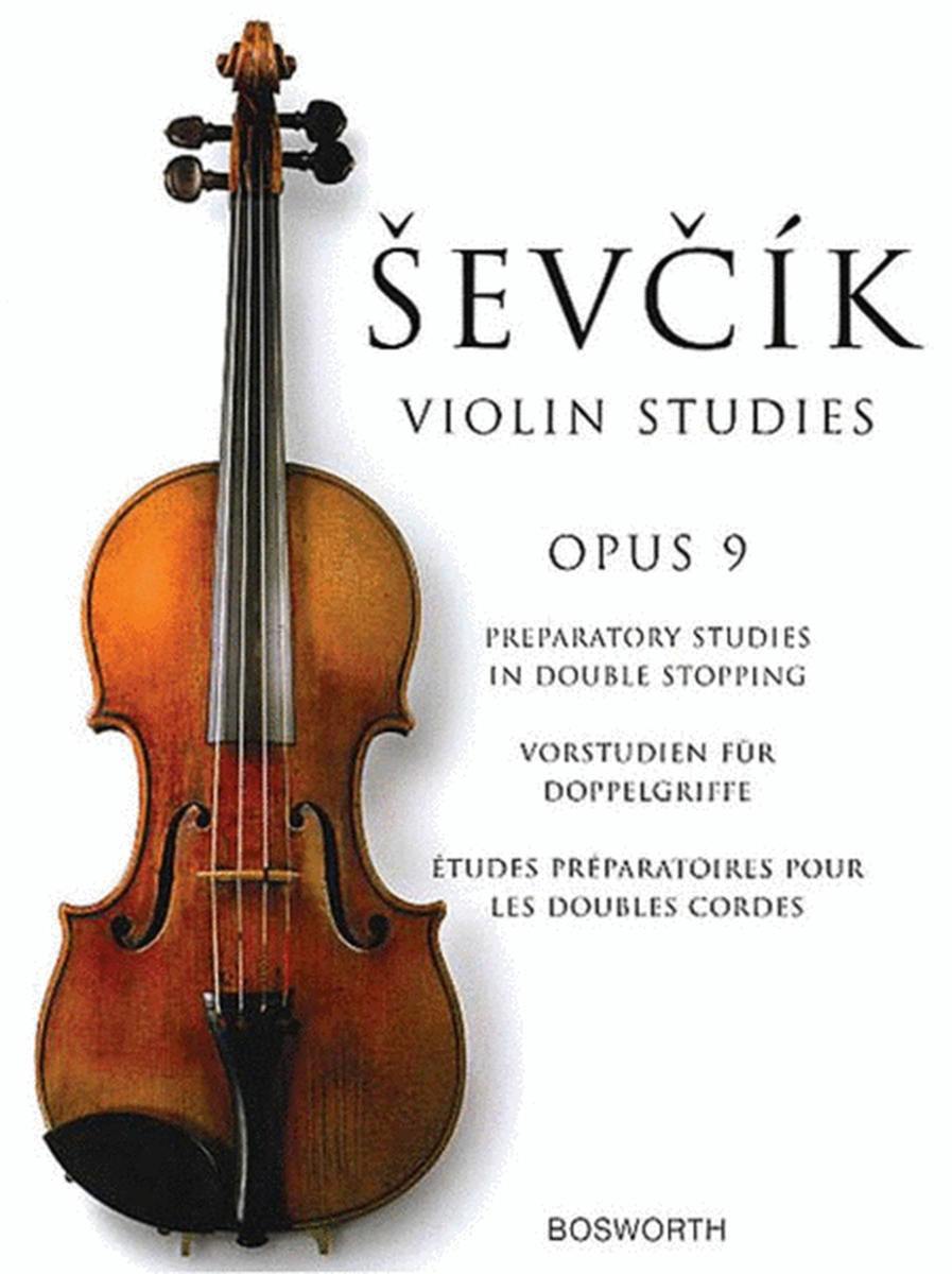Sevcik Violin Studies Op 9 New Ed