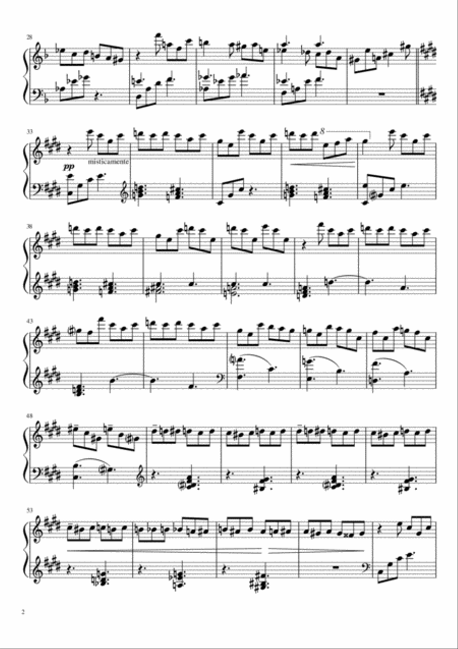 the Moods (№2) Piano Solo scores gallery preview page 2