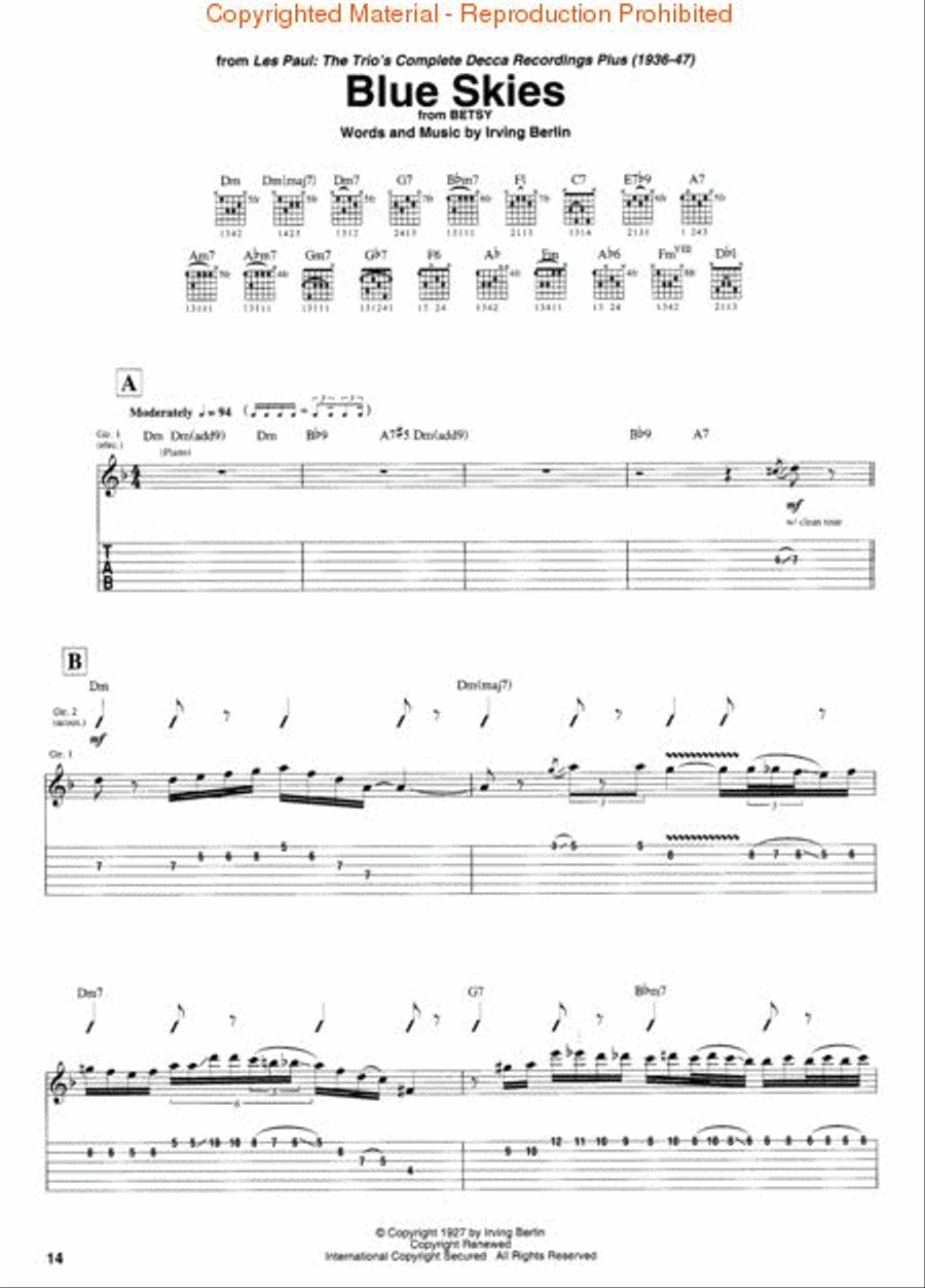 Best of Les Paul Electric Guitar scores gallery preview page 3