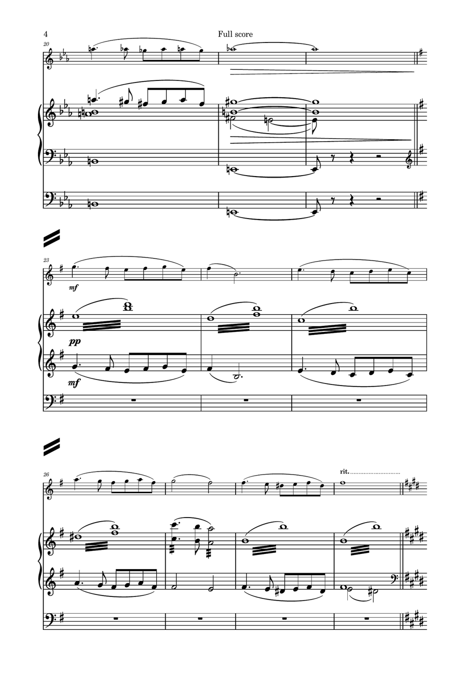 Padre Nuestro Piano, Vocal scores gallery preview page 4