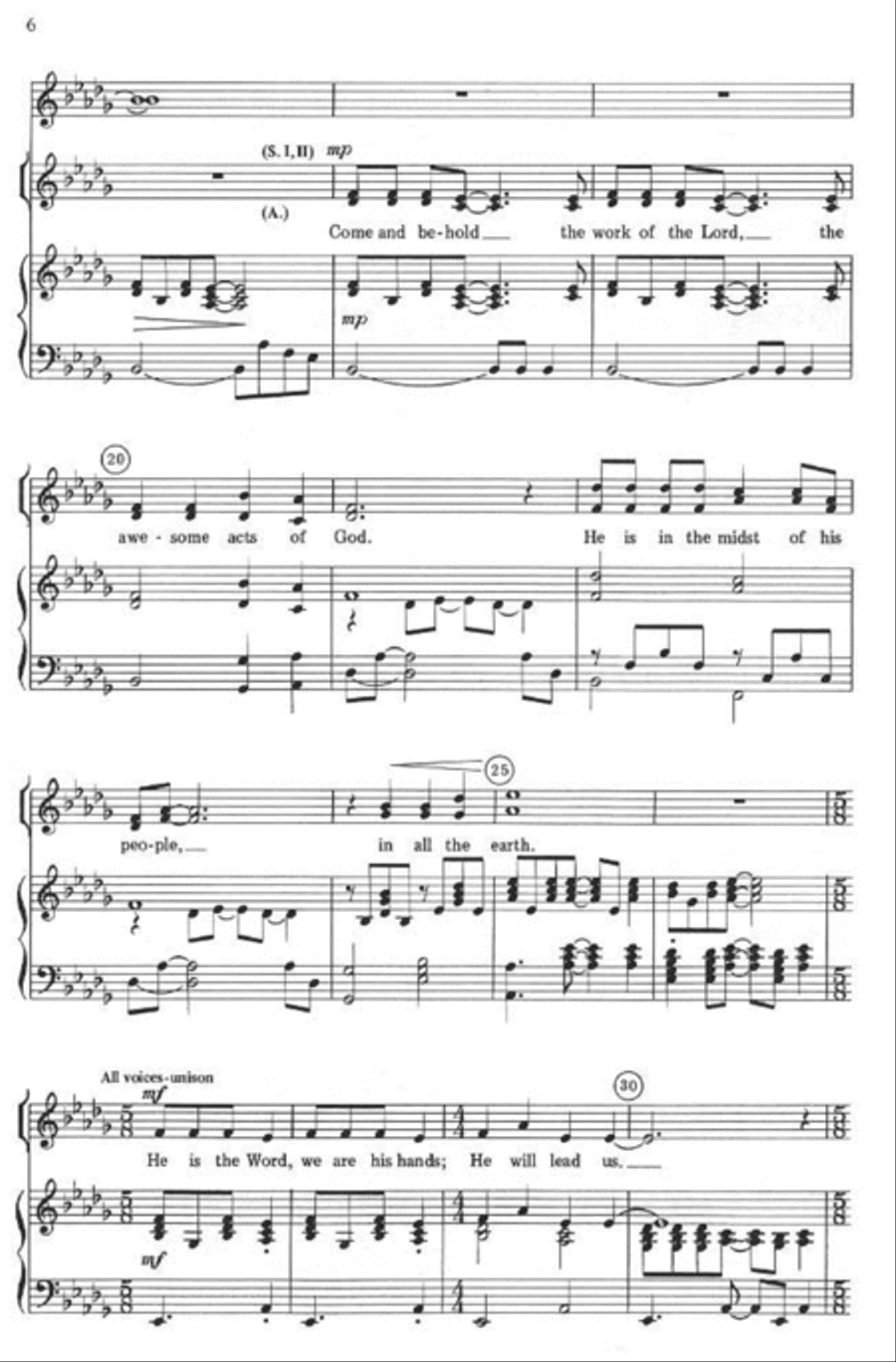 Women in Song 1 Women's Choir scores gallery preview page 4