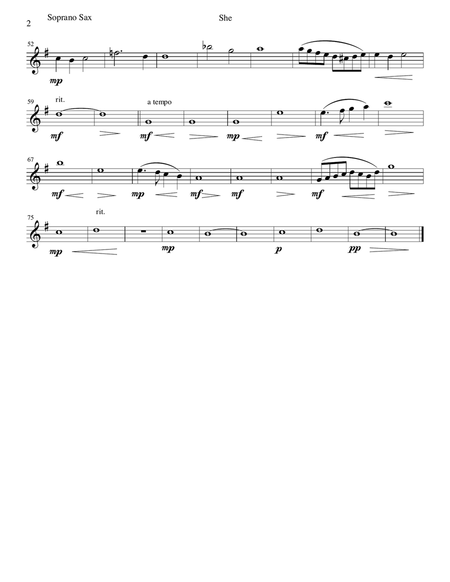 She Woodwind Quartet scores gallery preview page 6